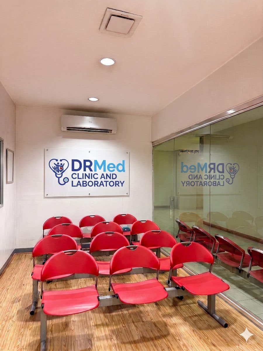 DRMed Clinic and Laboratory waiting area